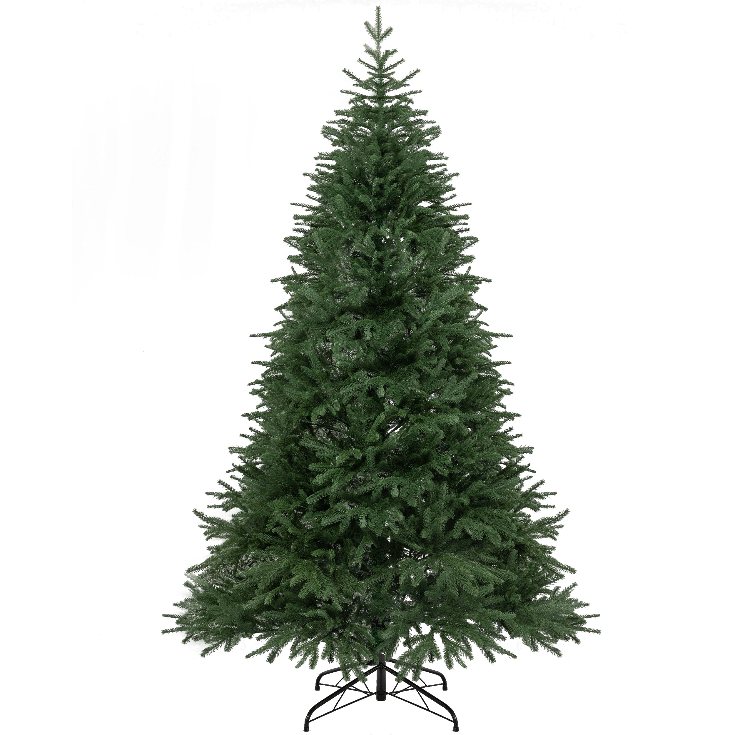 Christmas tree 100% PE material realistic look, reusable, sturdy metal stand, suitable for festive decoration